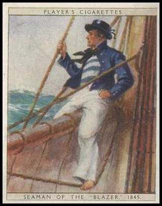 21 Seaman of the Blazer , 1845